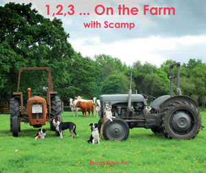 B30 - 1,2,3 ... On the Farm with Scamp - Flexi-cover Book