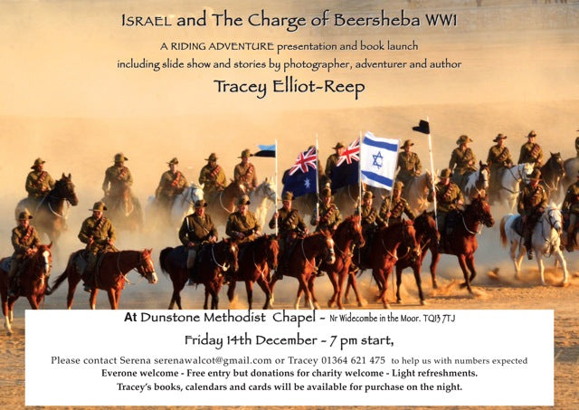 I will be giving a Riding adventure presentation of my various journeys on Friday 14th December.