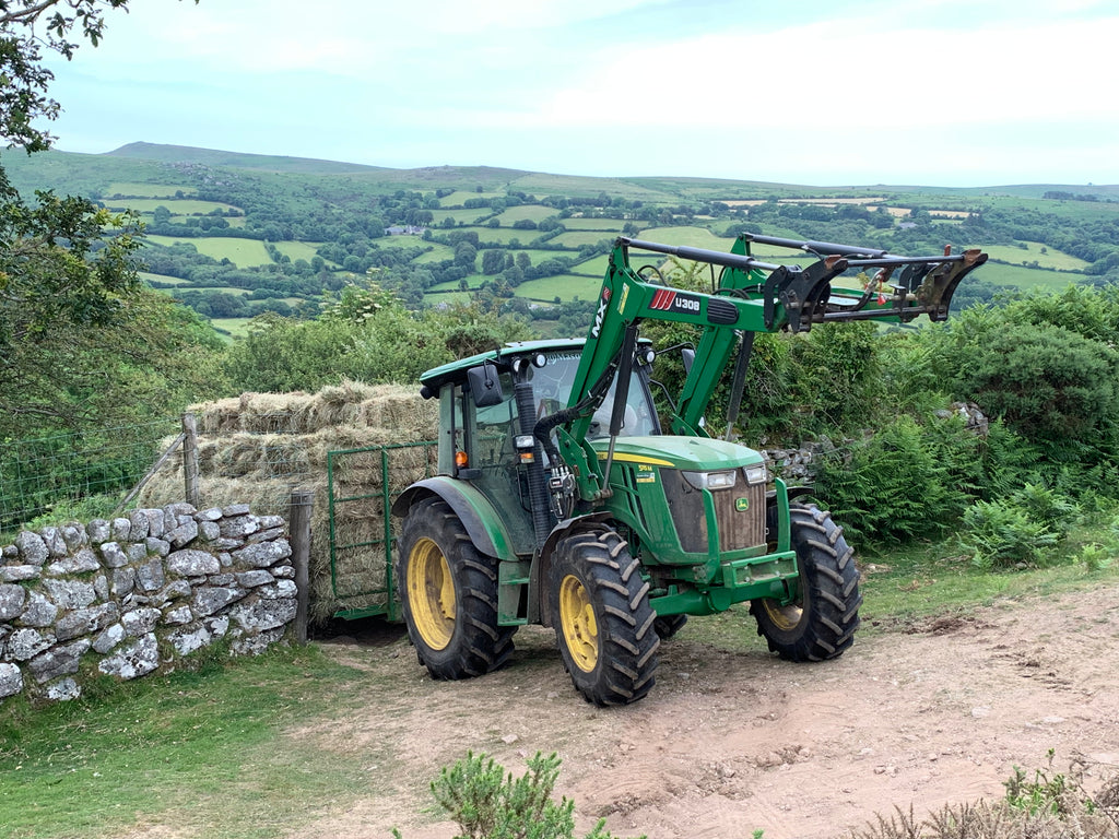 Hay Making on Dartmoor - A bit of a squeeze!