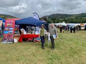 My stall at Widecombe Fair on Dartmoor