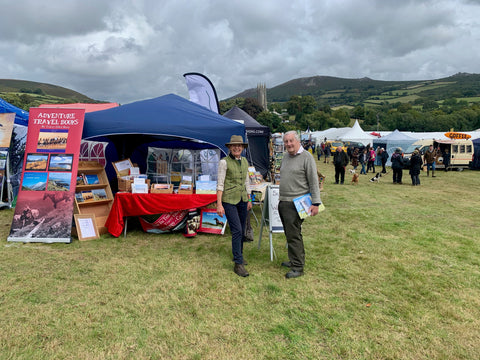 My stall at Widecombe Fair on Dartmoor