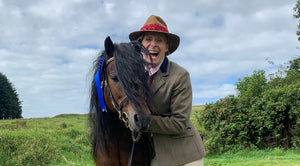 Winning the Supreme Championship at the Moorland Show!