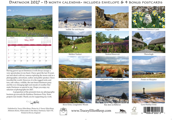 CA027 - Dartmoor 2027 Calendar