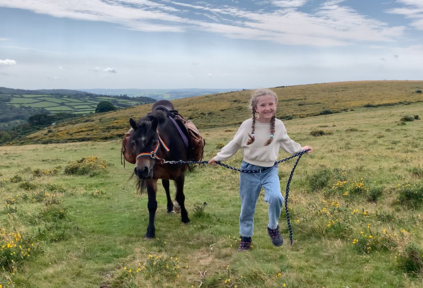 PONY WALKS ON DARTMOOR