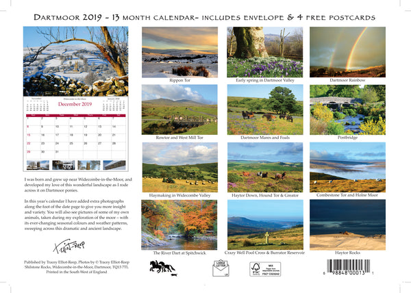 CA019 - Dartmoor 2019 Calendar