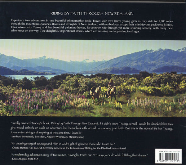B03 - Riding by Faith Through New Zealand - Flexi-Cover Book